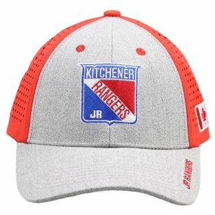 Jr Ranger Snapback Grey/Red - New for 2024 Product Image